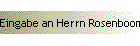 Eingabe an Herrn Rosenboom